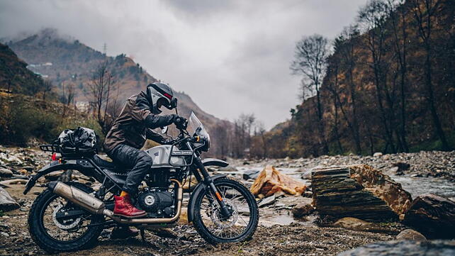 Royal Enfield Himalayan Action