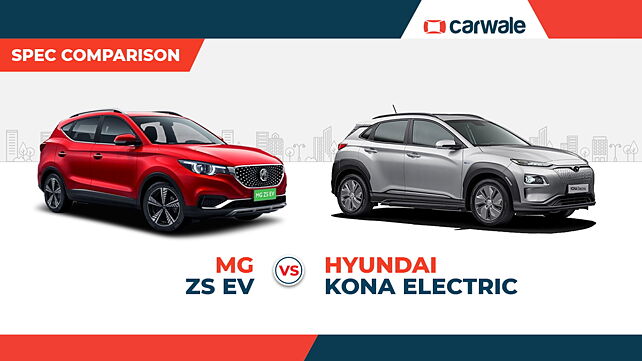MG ZS EV VS Hyundai Kona Electric: Spec comparison