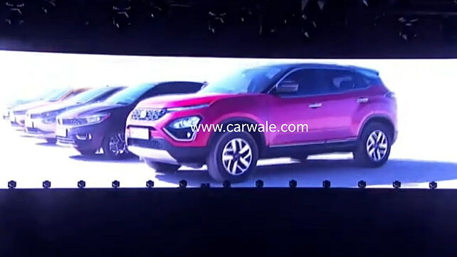 BS6 Tata Harrier teased ahead of launch in India