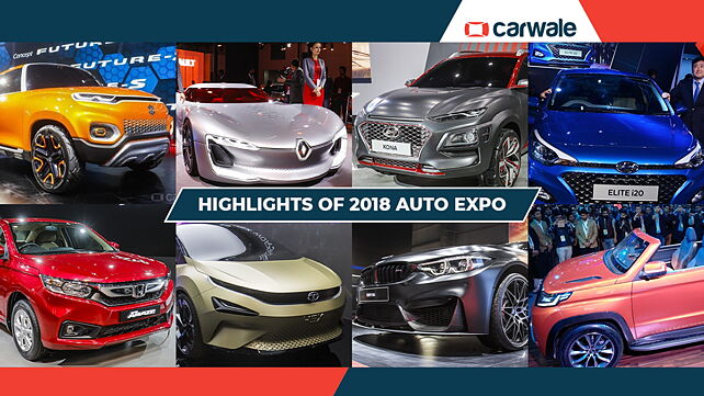 Highlights of 2018 Auto Expo