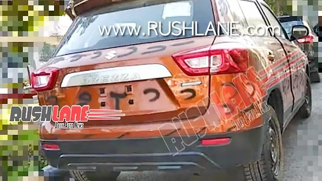 Maruti Suzuki Vitara Brezza facelift petrol SHVS spied; to be showcased at 2020 Auto Expo Maruti Suzuki Vitara Brezza facelift petrol SHVS spied; to be showcased at 2020 Auto Expo