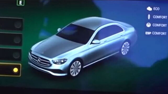 India-bound Mercedes-Benz E-Class facelift leaked ahead of official debut