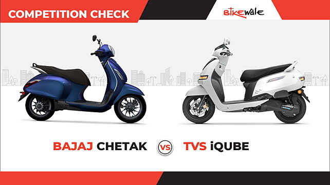 TVS iQube electric vs Bajaj Chetak electric: Competition Check