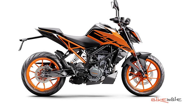 KTM 200 Duke Left Side View