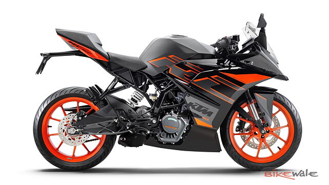 KTM RC 125 Left Side View