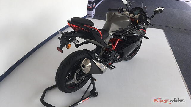 TVS Apache RR310 Rear Right Three-Quarter