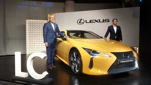 Lexus LC500h launched in India at Rs 1.96 crores