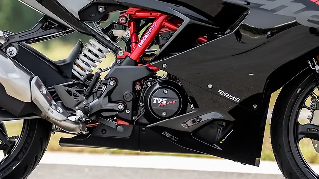TVS Apache RR310 Action