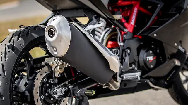 TVS Apache RR310 Action