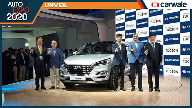 Hyundai Tucson facelift unveiled at Auto Expo 2020; launch in March
