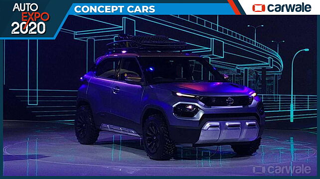 Tata HBX concept (H2X) debuts at Auto Expo 2020