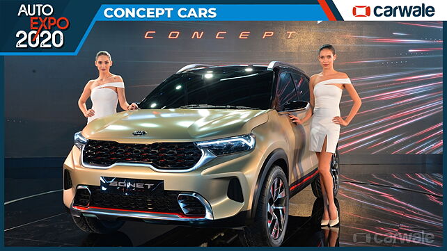 Kia unveils Sonet compact SUV for India at Auto Expo 2020