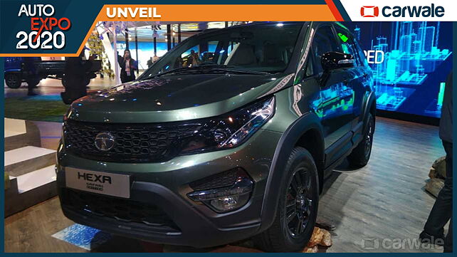 Tata Hexa Safari Edition revealed at Auto Expo 2020