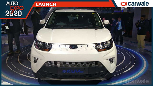 Mahindra e-KUV100 launched at Rs 8.25 lakhs at Auto Expo 2020