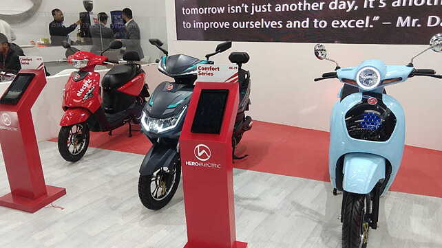 Auto Expo 2020: Hero Electric showcases three new scooters 