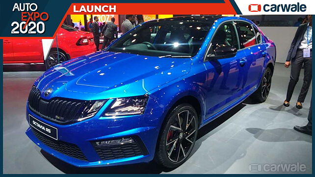 Auto Expo 2020 - Skoda Octavia RS 245 launched at Rs 35.99 lakhs