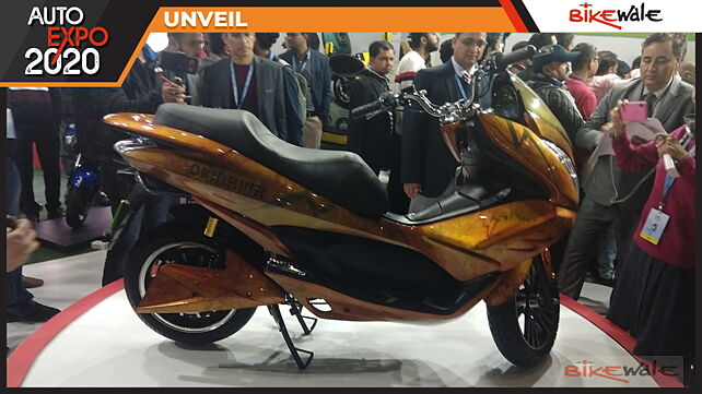 Auto Expo 2020: Okinawa showcases maxi electric scooter prototype