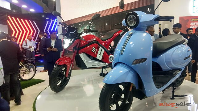 EeVe India unveils new electric motorcycle and e-scooter at Auto Expo 2020