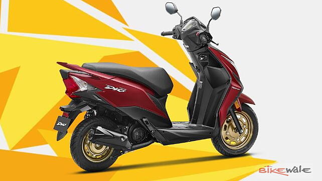 Honda Dio Right Rear Three Quarter