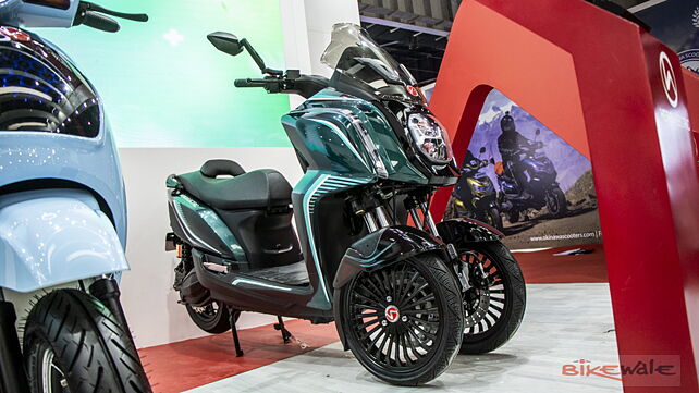 Hero Electric AE-3 three-wheeled scooter: Auto Expo 2020 Image Gallery