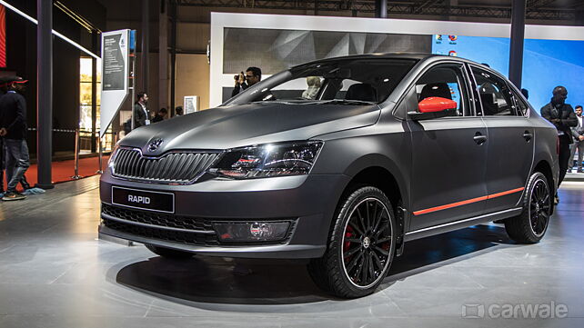 Skoda Rapid Matte concept showcased at Auto Expo 2020; India launch by December