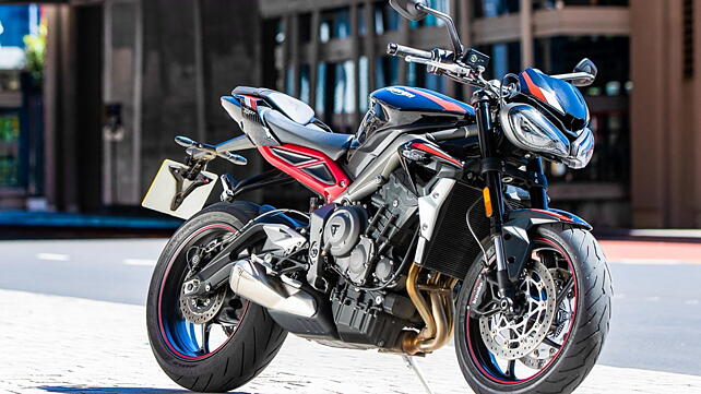 Triumph Street Triple RS Left Front Three Quarter