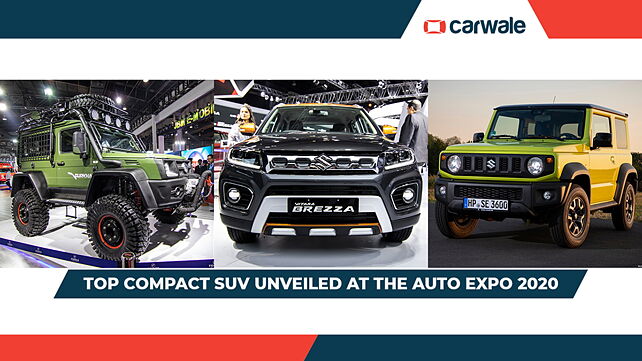 Top compact SUVs unveils at the Auto Expo 2020