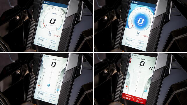 TVS Apache RR310 Instrument cluster