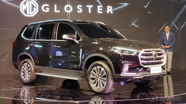 MG Gloster SUV at Auto Expo 2020 - Now in Pictures