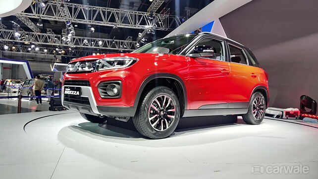 Maruti Suzuki Vitara Brezza petrol at Auto Expo 2020 - Now in Pictures