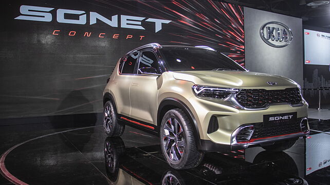 Kia Sonet at Auto Expo 2020: Now in pictures 