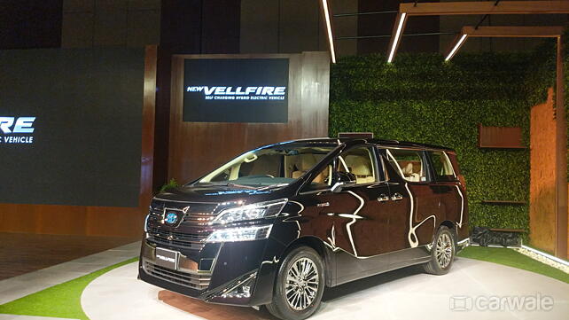 Toyota Vellfire luxury MPV launched in India at Rs 79.50 lakh
