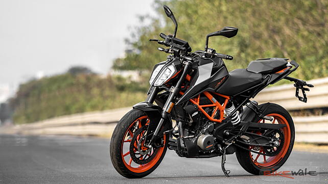 KTM 390 Duke Left Front Three Quarter