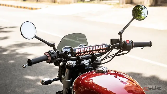 custom handlebars for royal enfield thunderbird