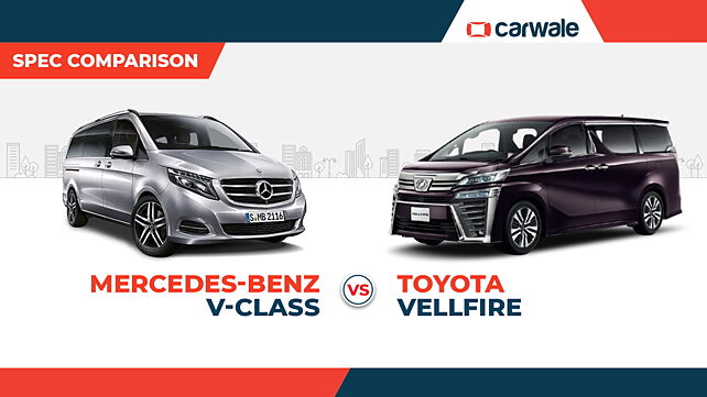 Spec Comparison: Toyota Vellfire Vs Mercedes-Benz V-Class