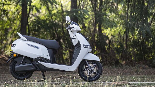 New TVS iQube electric scooter: Image Gallery