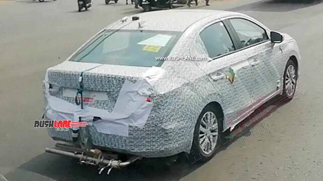 New-gen BS6 Honda City spied testing ahead of India debut next month