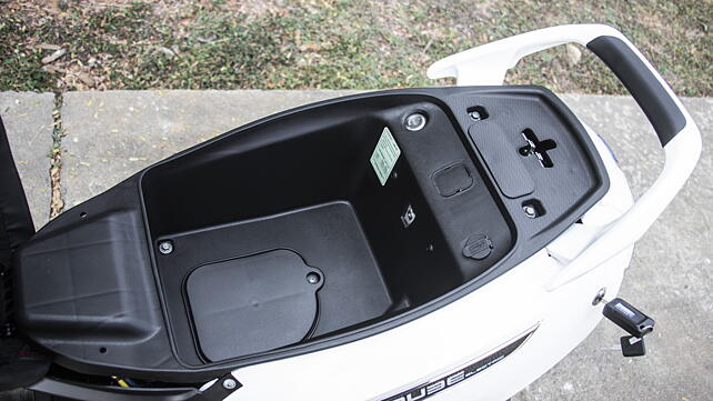 TVS iQube Underseat storage