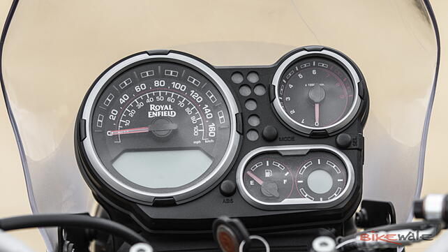 Royal Enfield Himalayan Instrument cluster