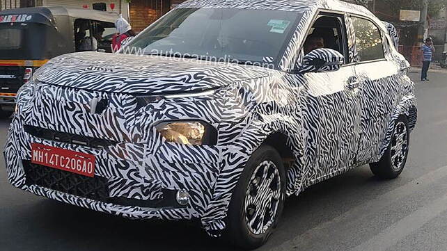 Tata HBX spied again; production-ready interiors leaked