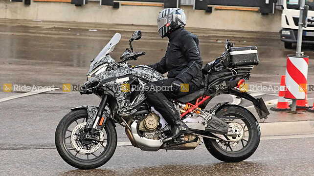 Ducati Multistrada V4 spotted in clearest spy images yet