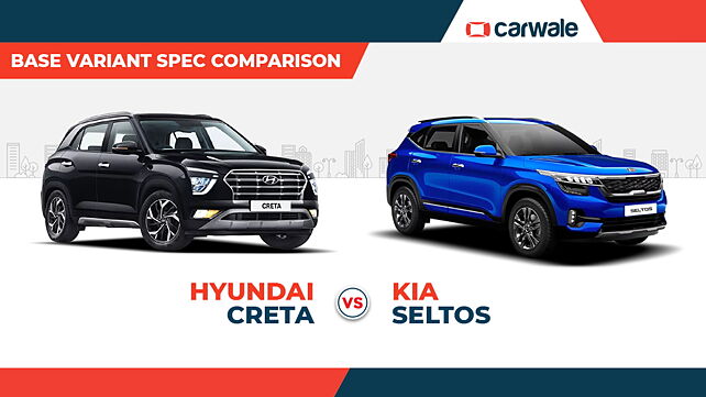 Base variant spec comparison - Hyundai Creta Vs Kia Seltos