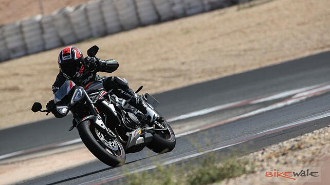 Triumph Street Triple RS Action