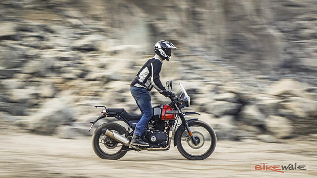 Royal Enfield Himalayan Action