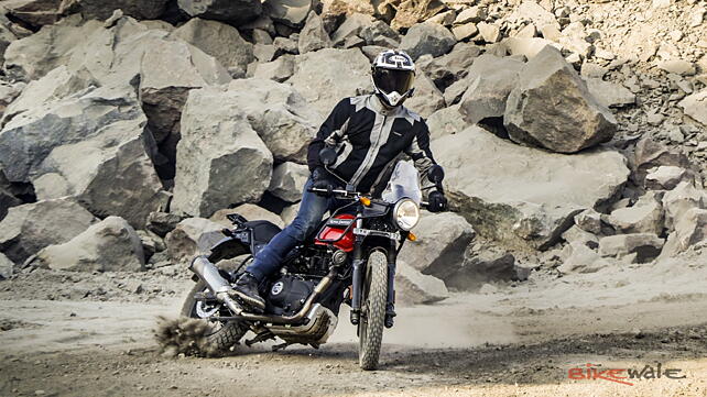 Royal Enfield Himalayan Action