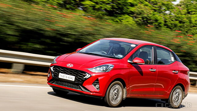 Hyundai Aura Turbo petrol driven - Now in pictures