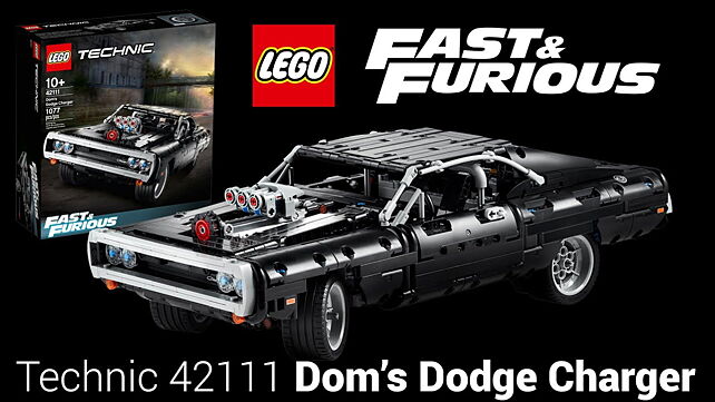 Lego brings out brilliant Fast and Furious Dodge Charger