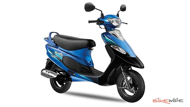 TVS Scooty Pep Plus Front view