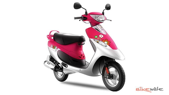 TVS Scooty Pep Plus Front view