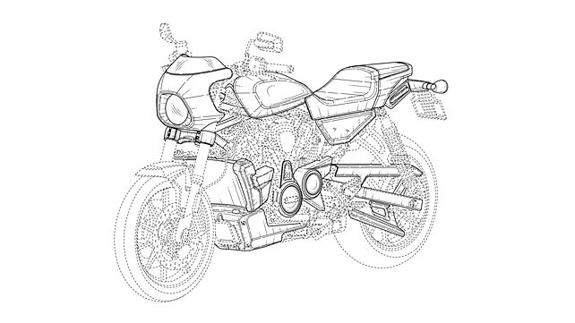 Harley-Davidson café racer and flat tracker patents leaked; launch expected in 2022